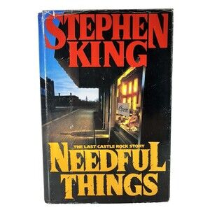 Needful Things  Stephen King Vintage 1991 First Edition Hardback Book
